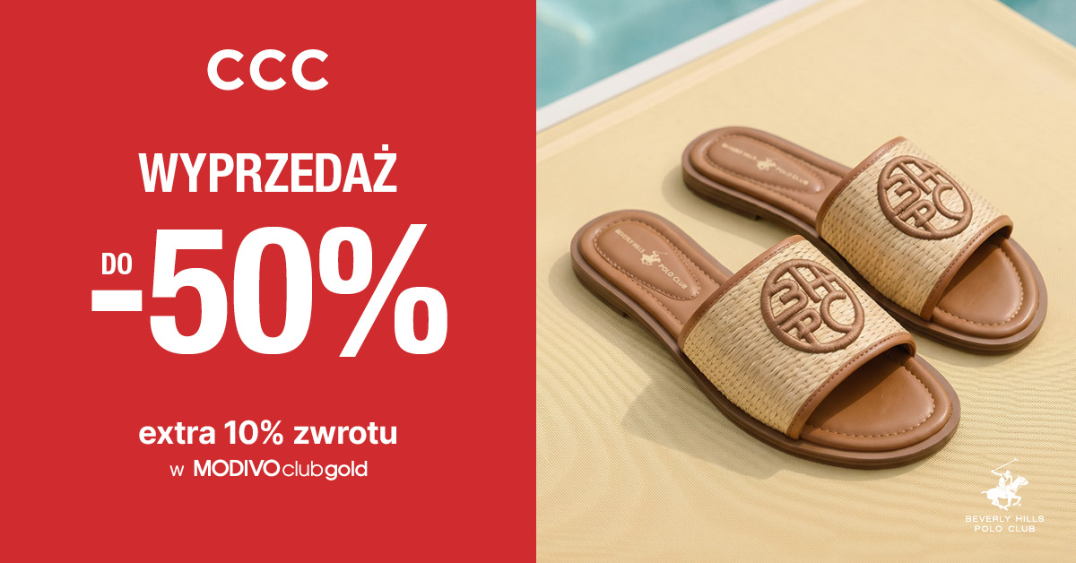 Ruszyła wyprzedaż w CCC! Tysiące produktów aż do -50% taniej!