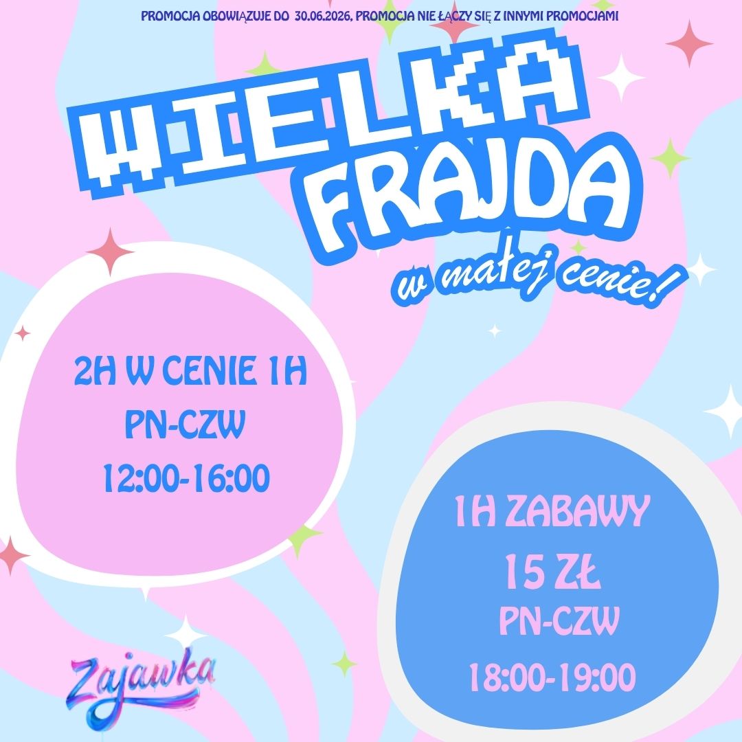 WIELKA FRAJDA w małej cenie!