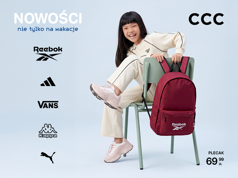 Buty i plecaki na nowy sezon w CCC!