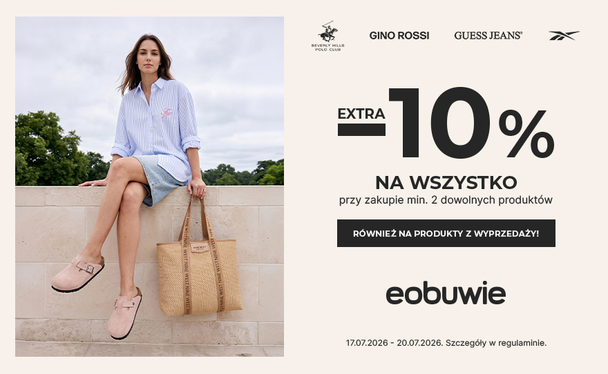 EXTRA -10% w eobuwie!