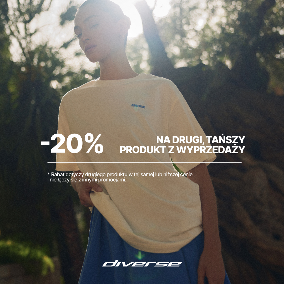1+1 -20% w Diverse!