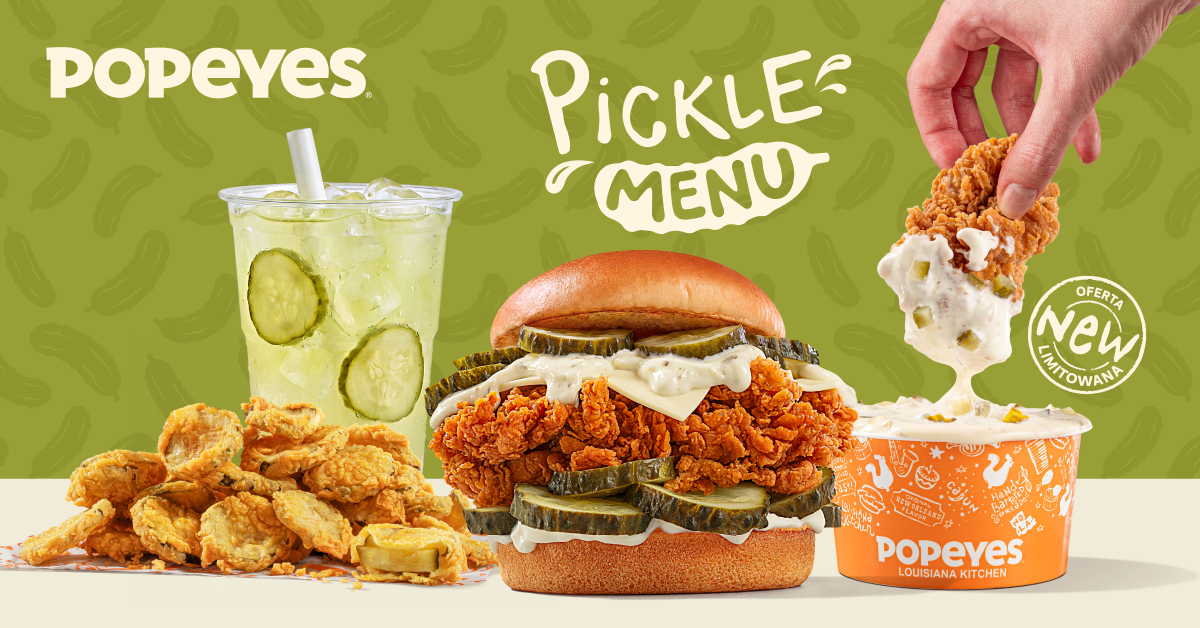 Pikle właśnie przejęły Popeyes!