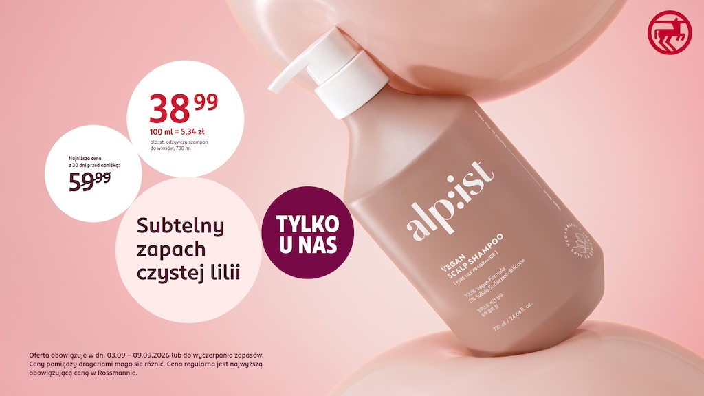 Tylko w Rossmannie!