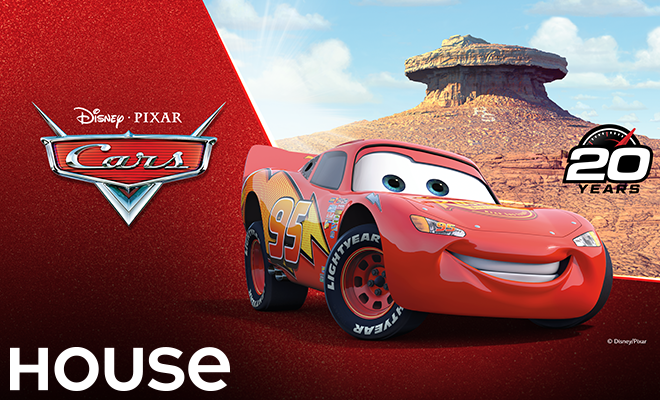 Ka-chow! Zygzak McQueen wjeżdża do House!