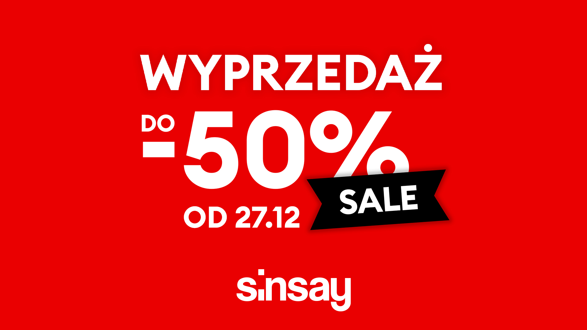 Sinsay – wyprzedaż sezonowa