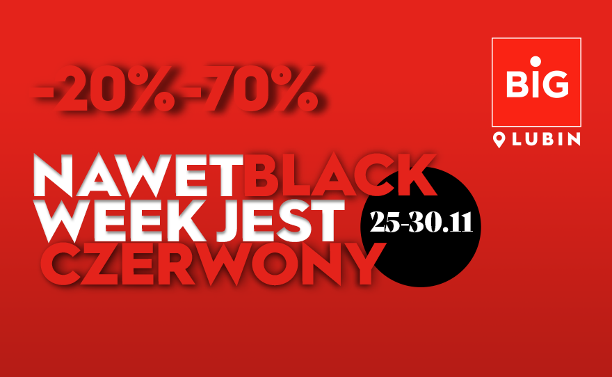 Zaczynamy CZERWONY Black Week!