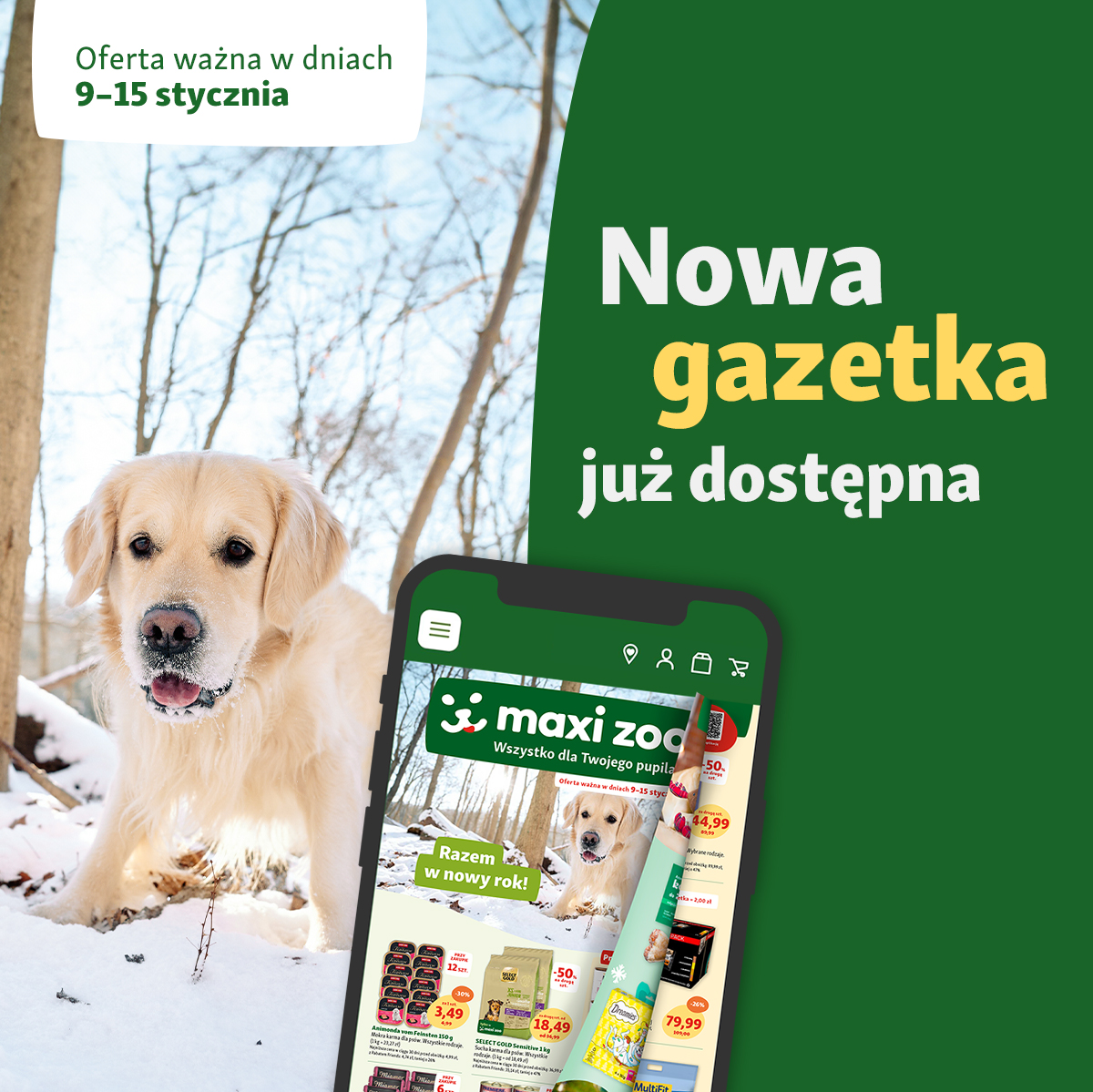 Już jest! Najnowsza gazetka Maxi Zoo, a w niej mnóstwo produktów w supercenach!