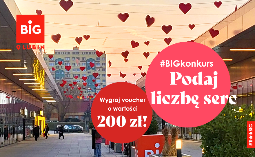 Konkurs walentynkowy – podaj liczbę serc i wygraj!