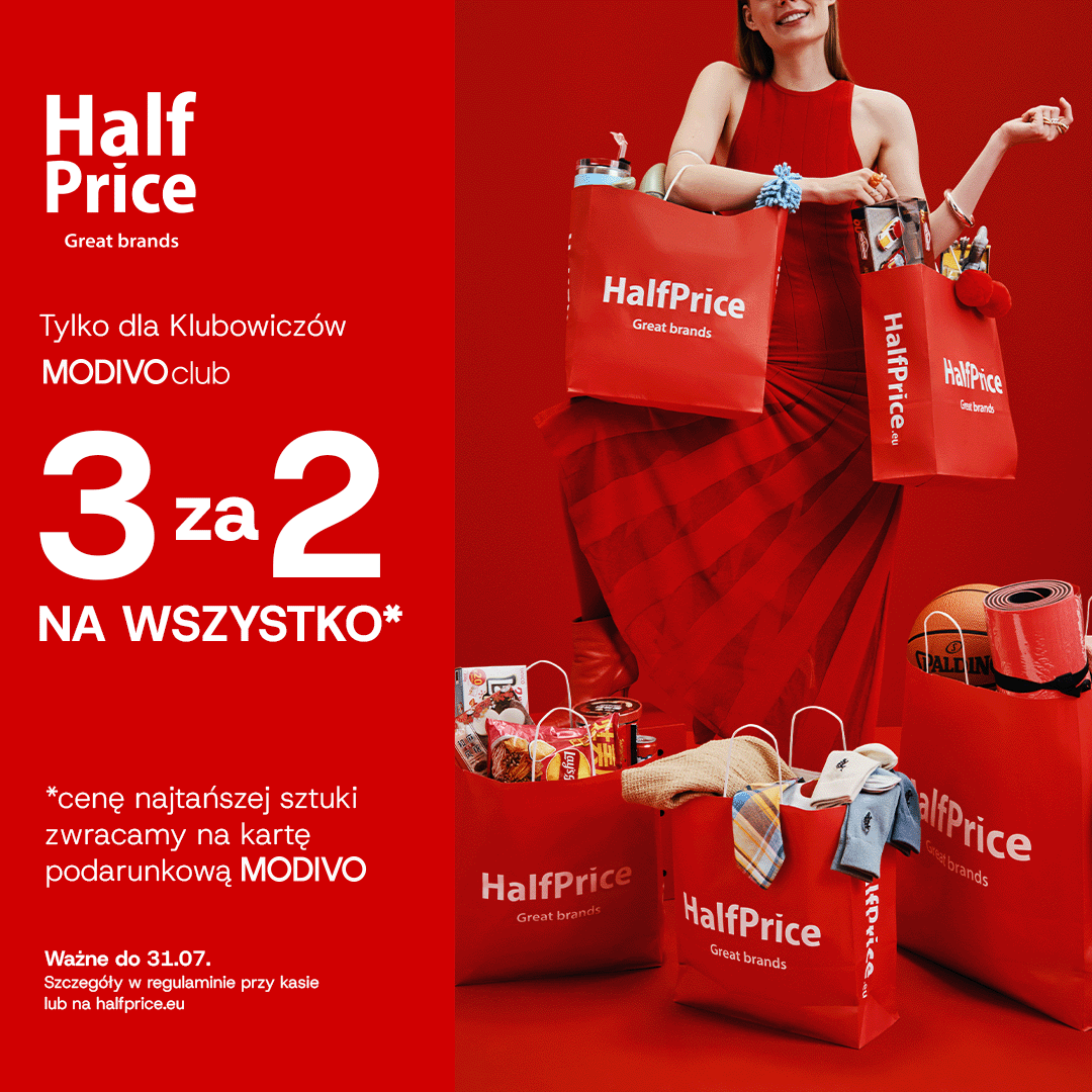 Akcja 3za2 w HalfPrice!
