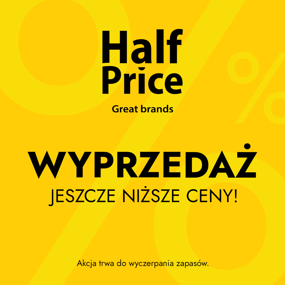 WYPRZEDAŻ W HALFPRICE!
