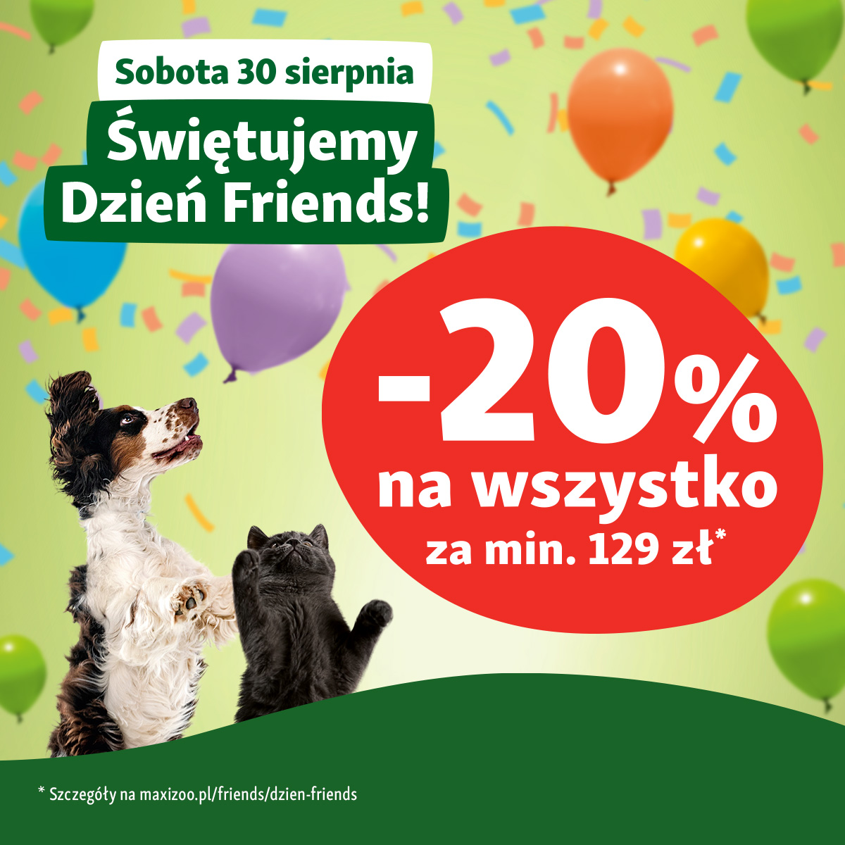 Maxi Zoo: Świętujemy Dzień Friends!