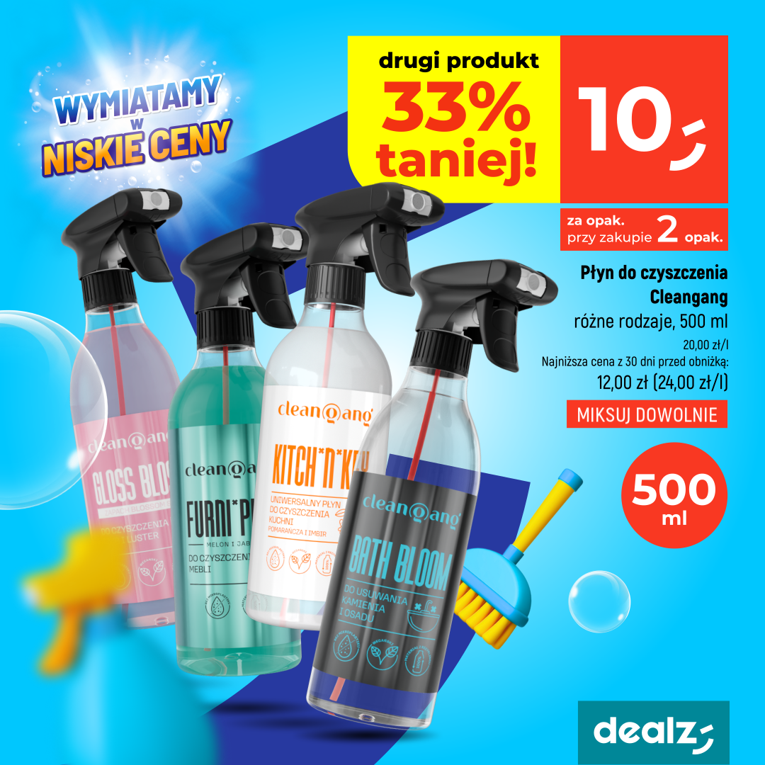 Katalog cleaning w Dealz!
