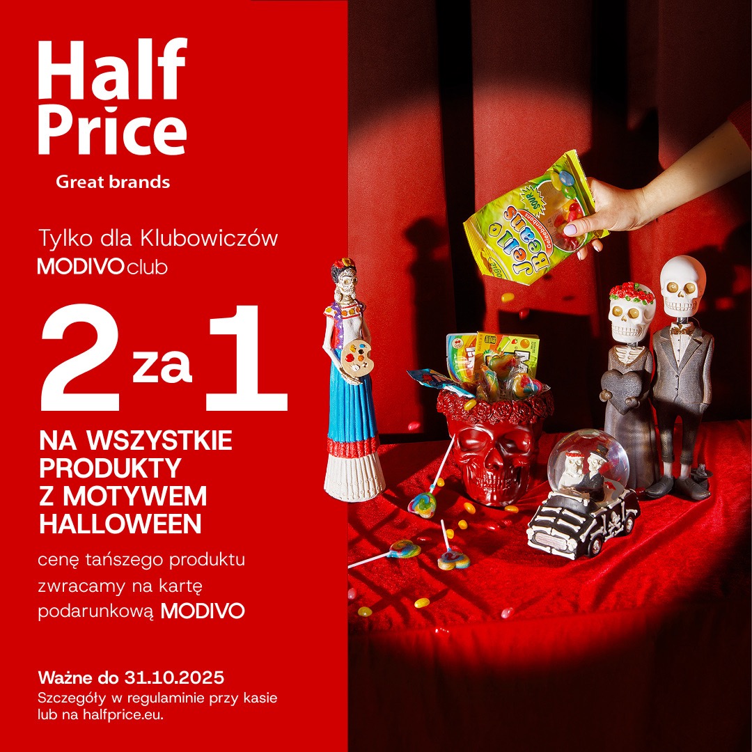 Podwójna przyjemność z zakupów w HalfPrice!