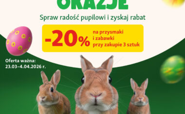 Zajączek zawitał do Maxi Zoo!