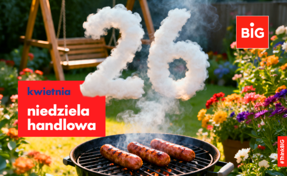 Niedziela handlowa 26 kwietnia!