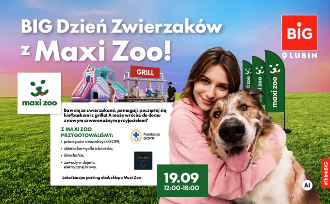 Pomaganie zwierzakom i pyszny grill? To jest BIG!