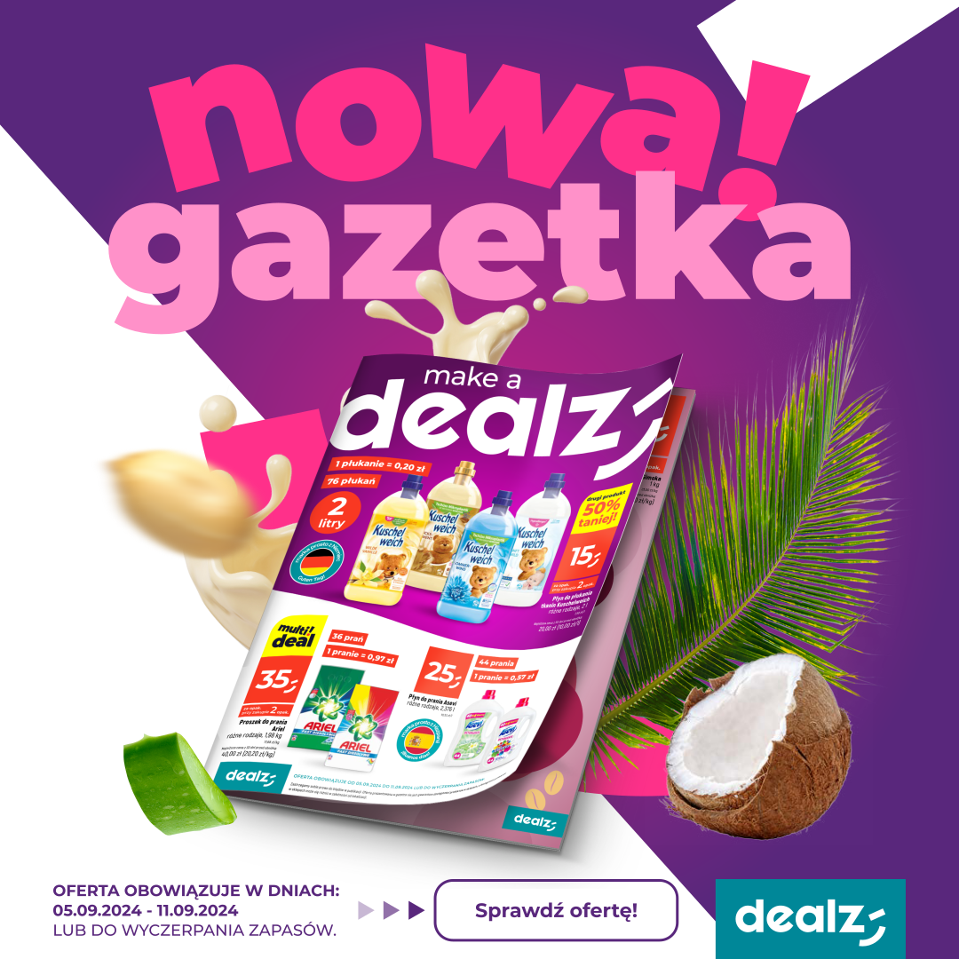 Nowe gazetki w Dealz!