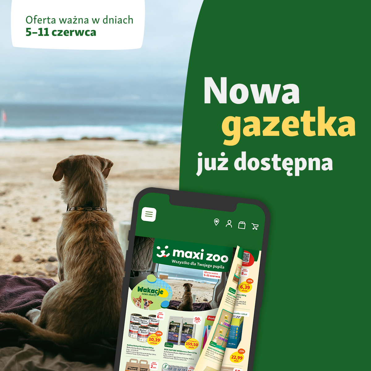 Najnowsza gazetka Maxi Zoo!