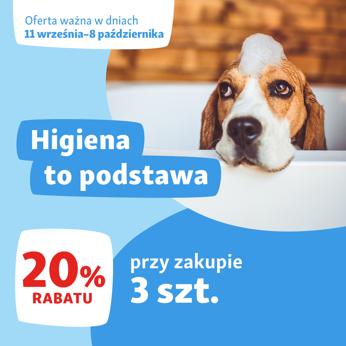 Promocja na artykuły pielęgnacyjne i higieniczne w Maxi Zoo!