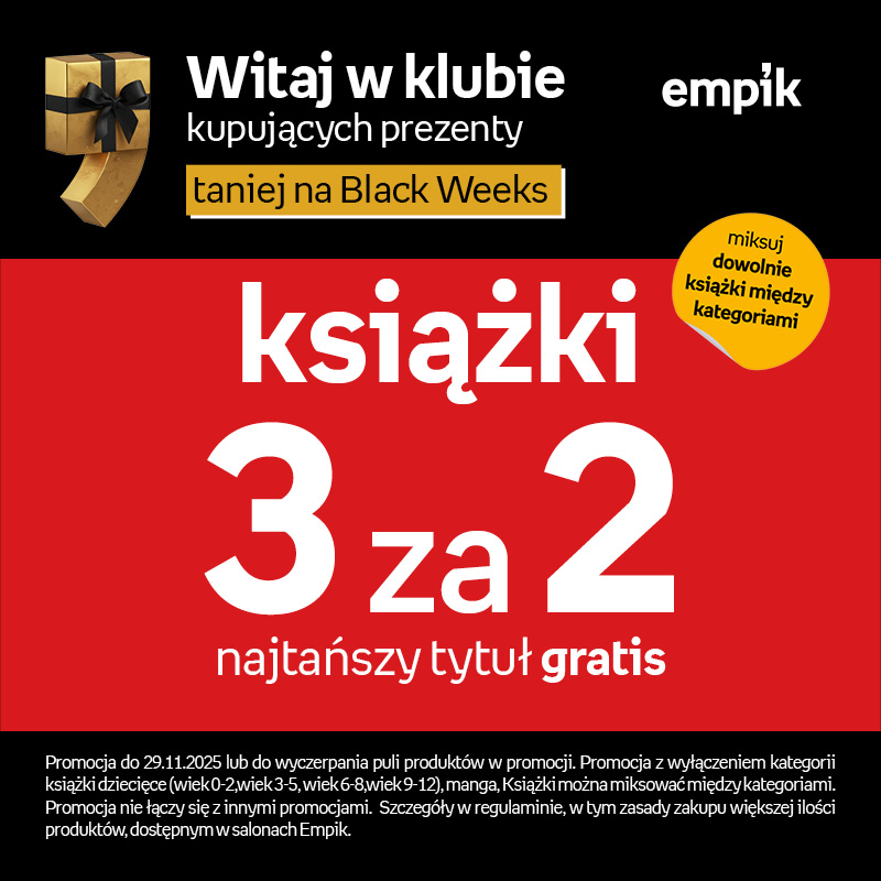 Książki 3 za 2 w Empik!