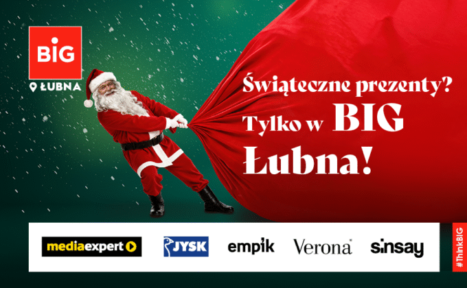 Świąteczne zakupy? Tylko w BIG Łubna!
