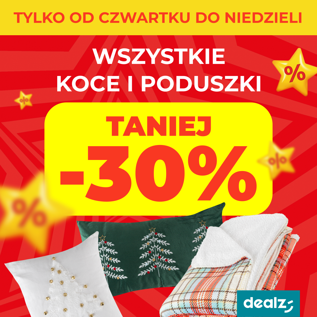 Jeszcze tańsze święta z Dealz!&nbsp;