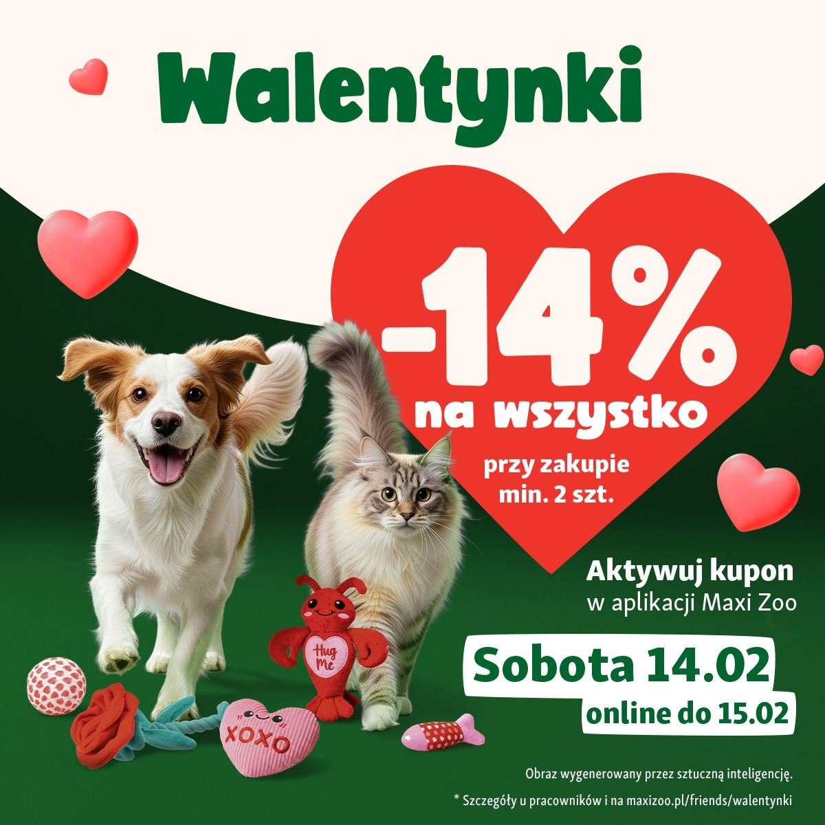 Walentynki w Maxi Zoo!