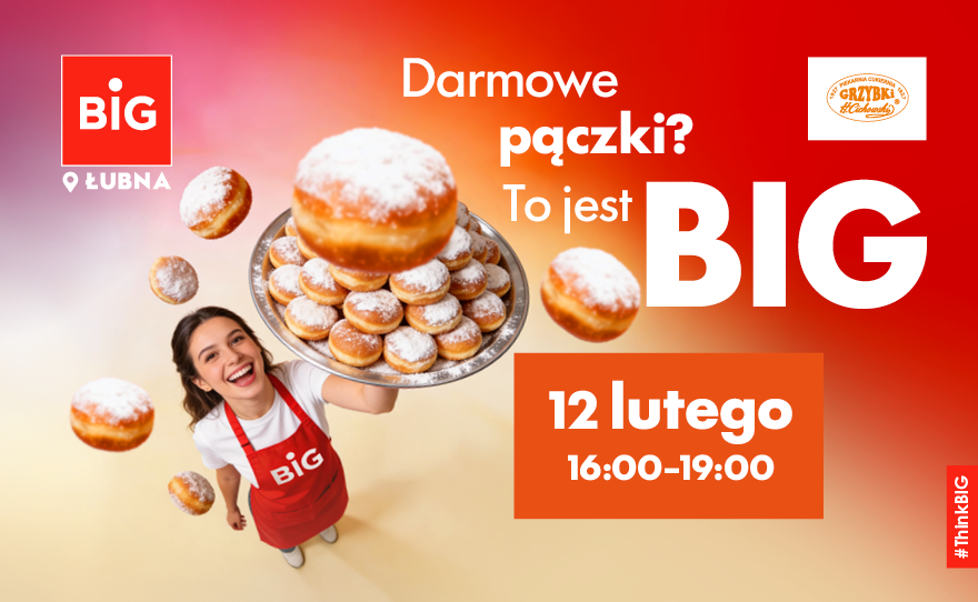 Wpadnij na darmowego pączka do BIG!