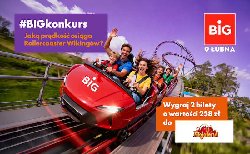 Wskaż prędkość Rollercoastera Wikingów i zgarnij 2 wejściówki do Majaland!