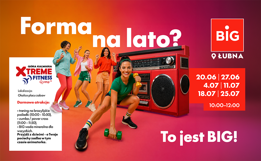 Zumba, Workout & Me-Time for Moms at BIG Łubna!