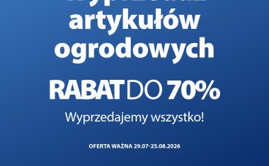 Wielka wyprzedaż ogrodu w JYSK właśnie ruszyła!