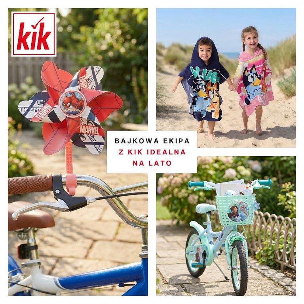 Bajkowa ekipa rusza na urlop z KiK!