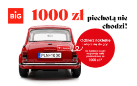 Konkurs “1000 zł piechotą nie chodzi”