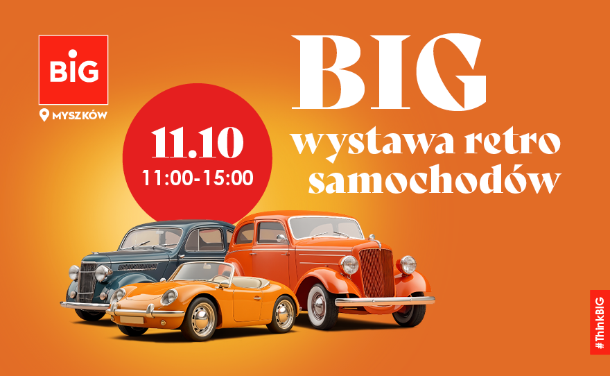 BIG wystawa retro samochodów!