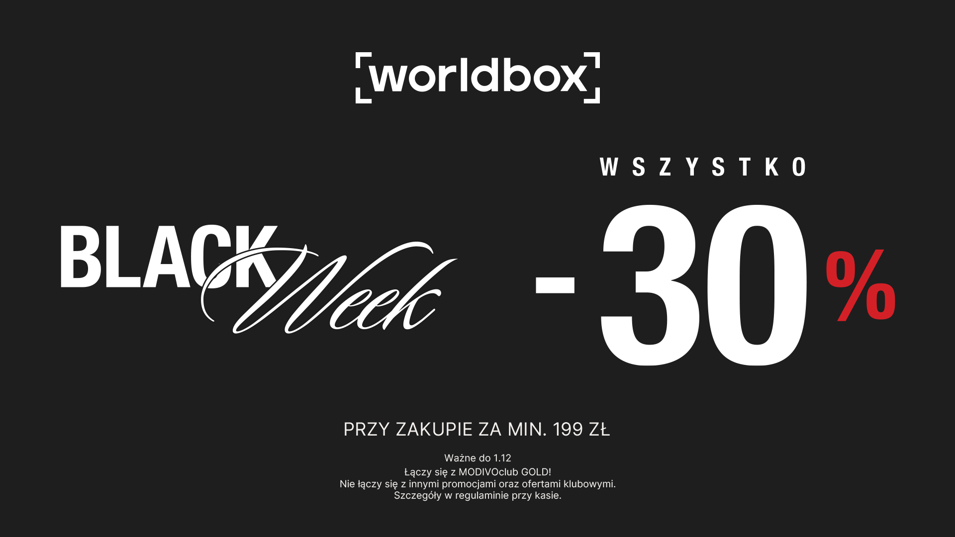 Świętuj BLACK WEEK w najlepszym stylu!