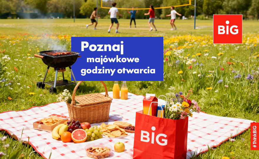 Godziny otwarcia w majówkę!