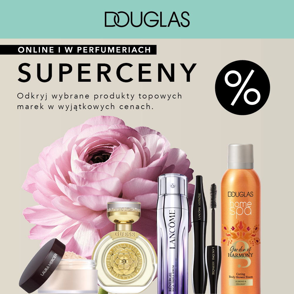 SUPERCENY W PERFUMERIACH DOUGLAS!