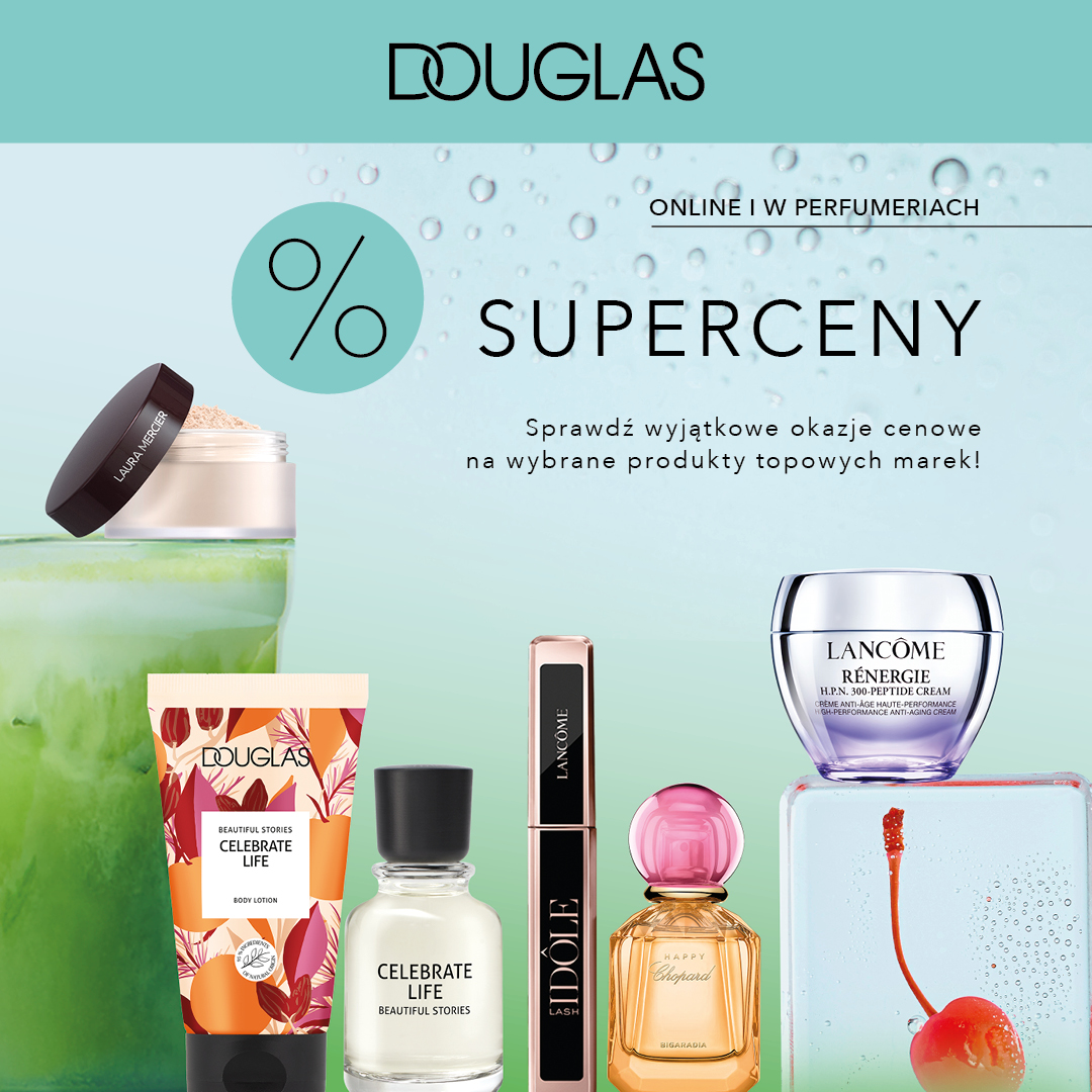 SUPERCENY W PERFUMERIACH DOUGLAS!