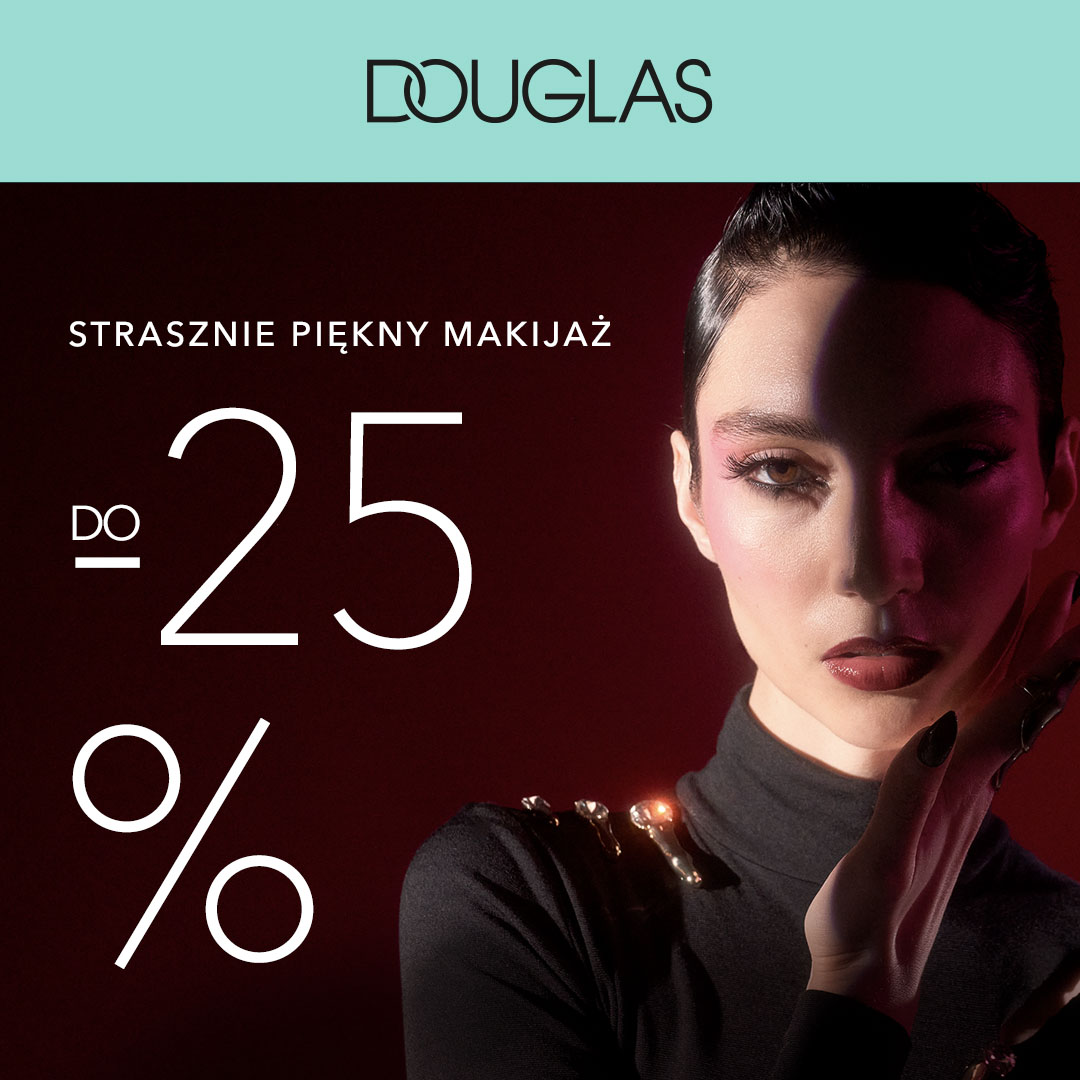 Halloween w Douglas: do-25% na makijaż!