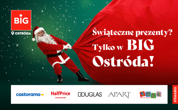 Christmas shopping? Only at BIG Ostróda!