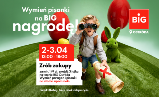 Wymień pisanki na słodką BIG nagrodę!
