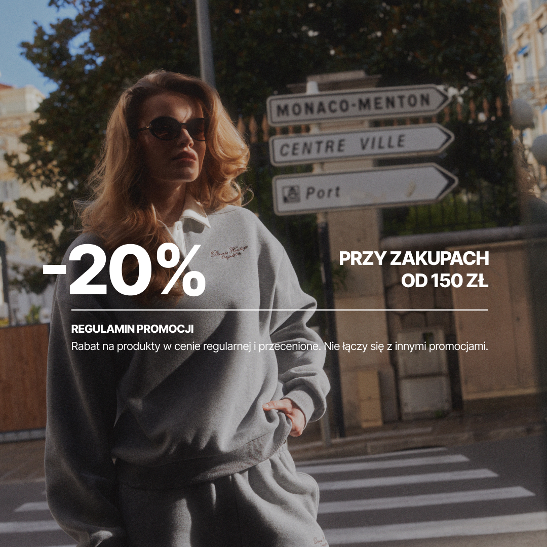 -20% na wszystko do zakupów od 150 zł w Diverse!