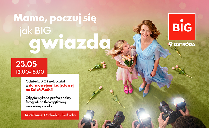 Wiosenna sesja na Dzień Mamy!