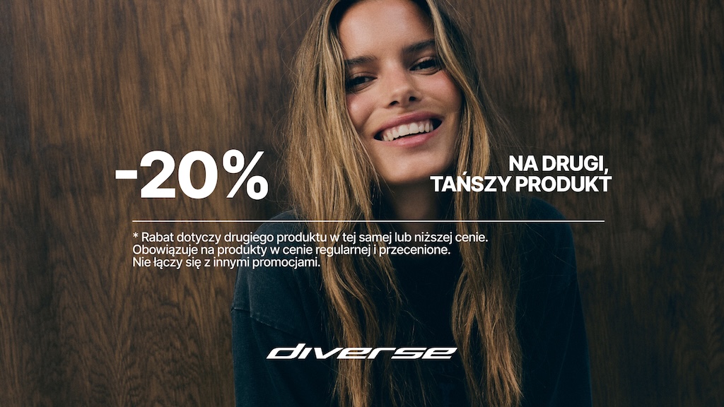 1+1 –20% w Diverse!