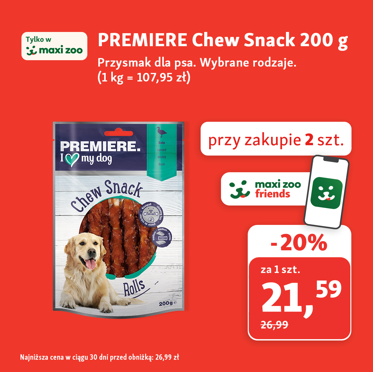 Kupuj taniej % z nową gazetką Maxi Zoo!